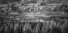 Grand view of Wyomings Teton Range. Art Print